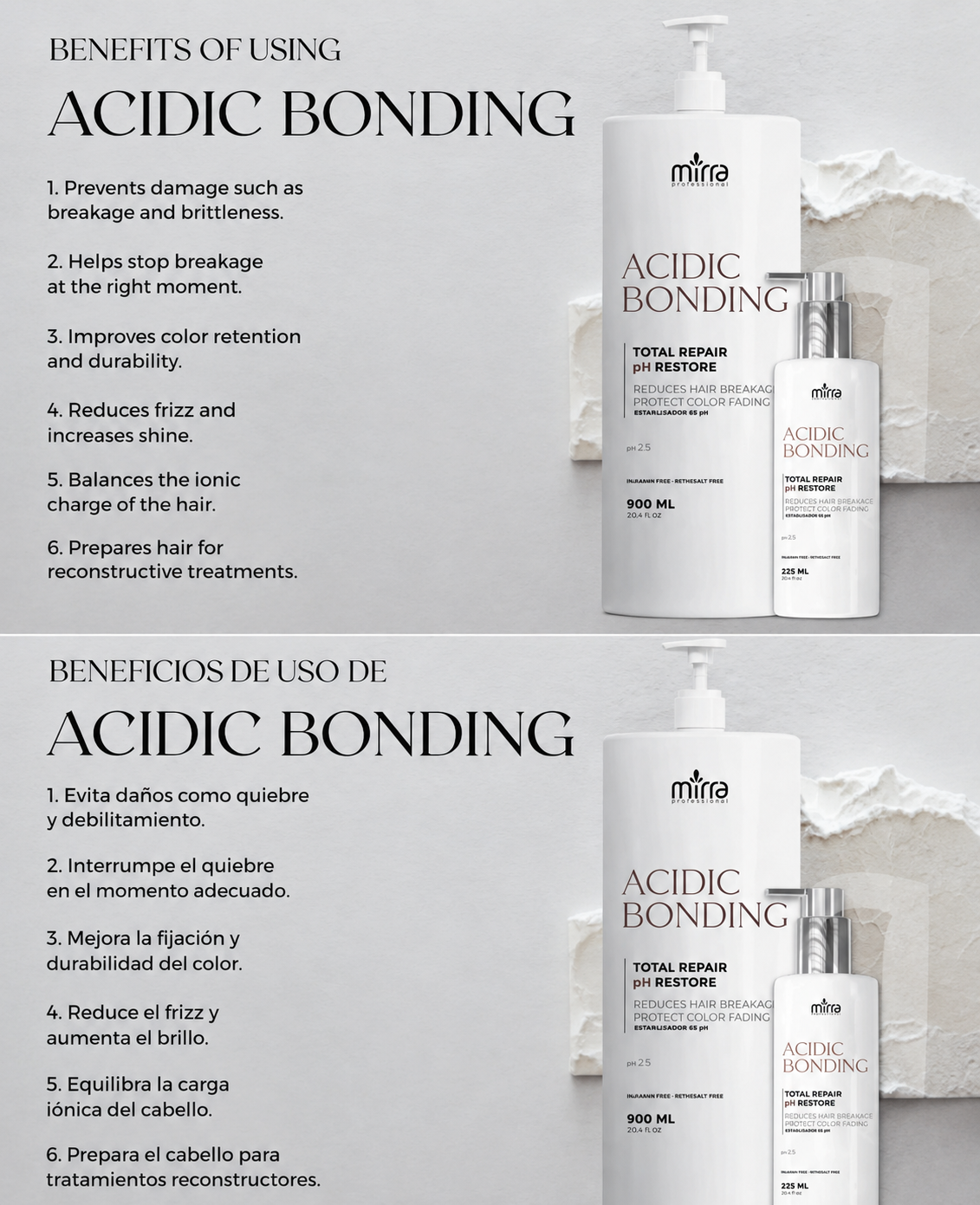 ACIDIC BONDING 225 ML Mirra
