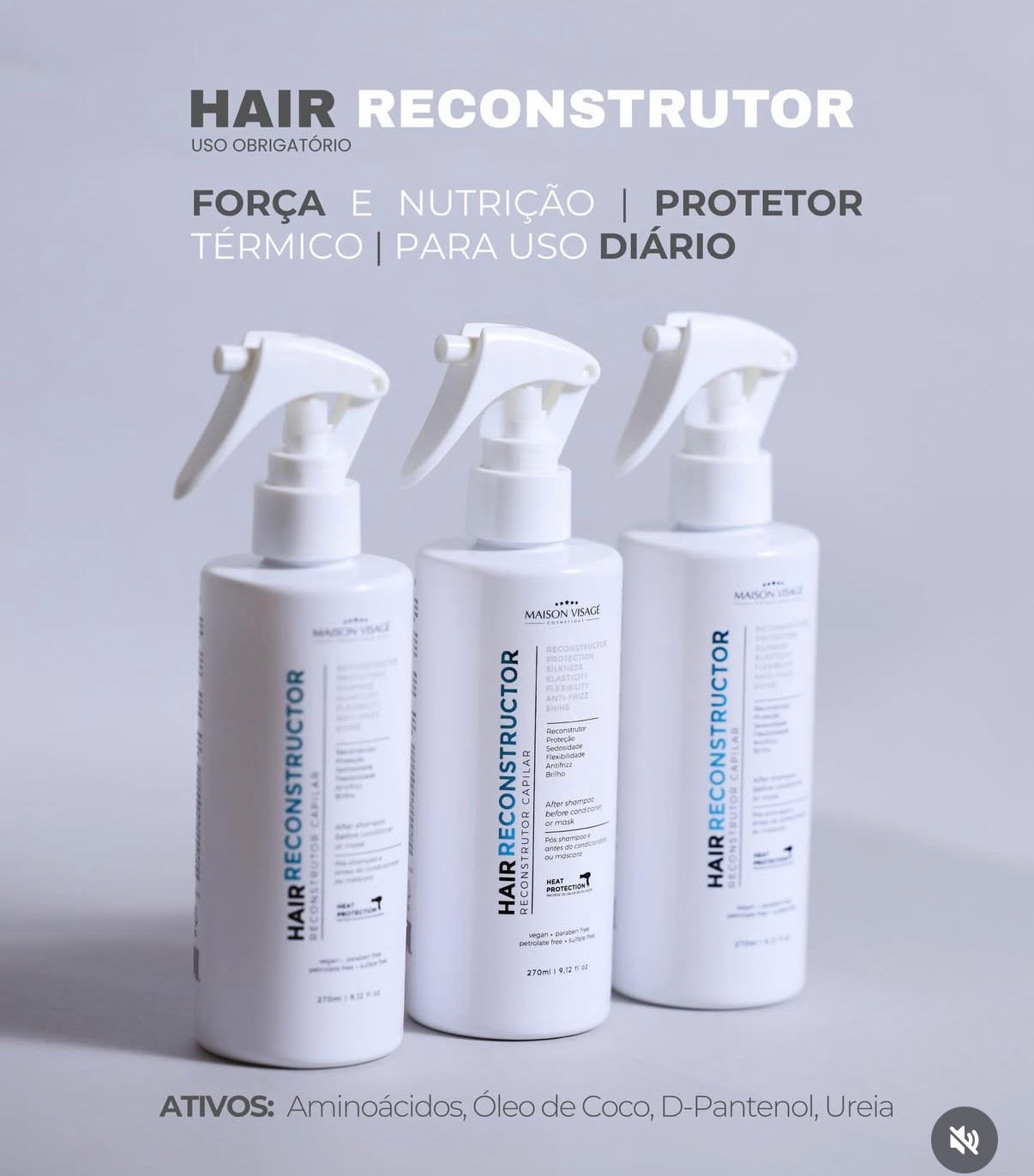 Hair Reconstruction Maison Visage Mirra 270ml