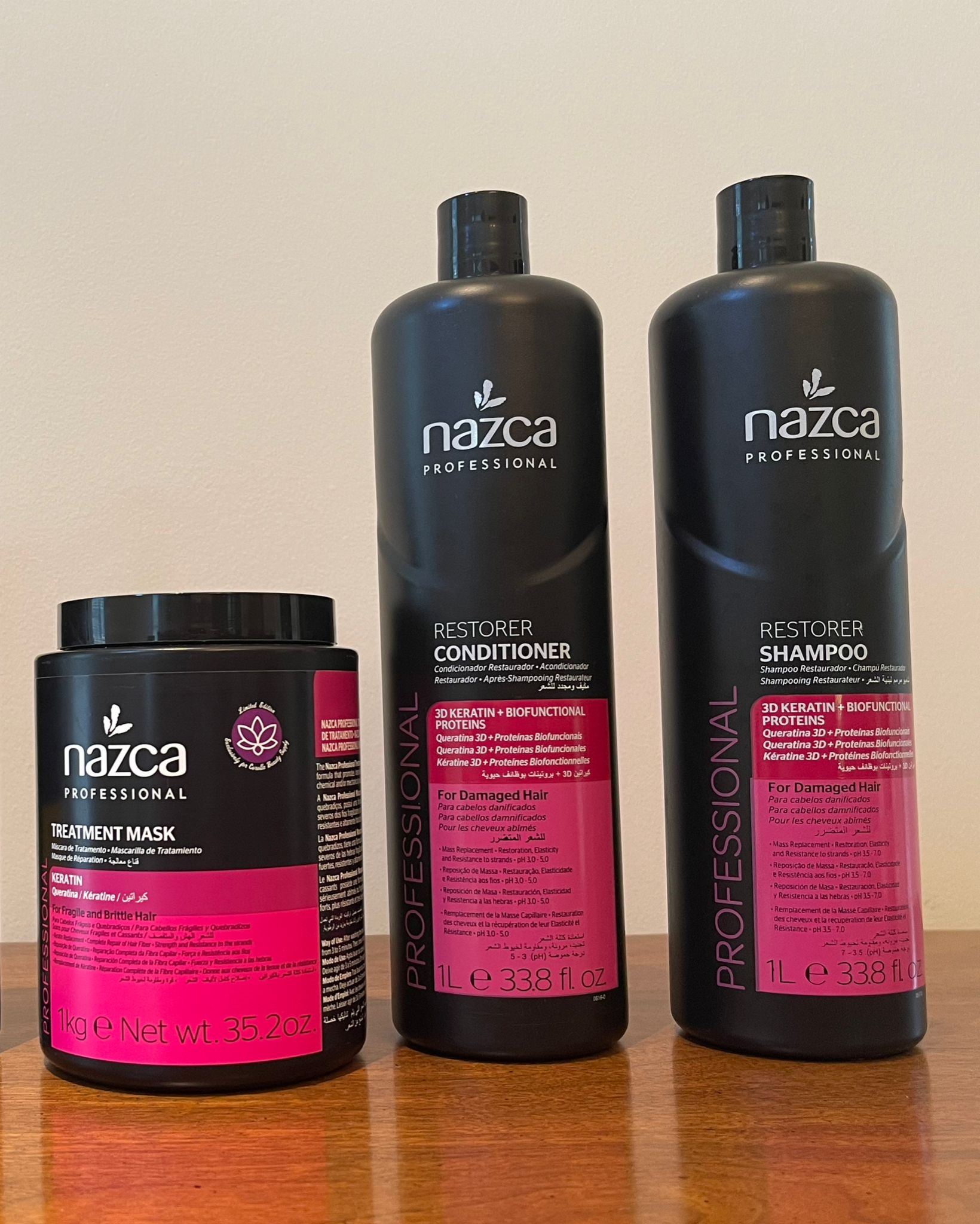 Kit Nazca Treatment 1kg keratin