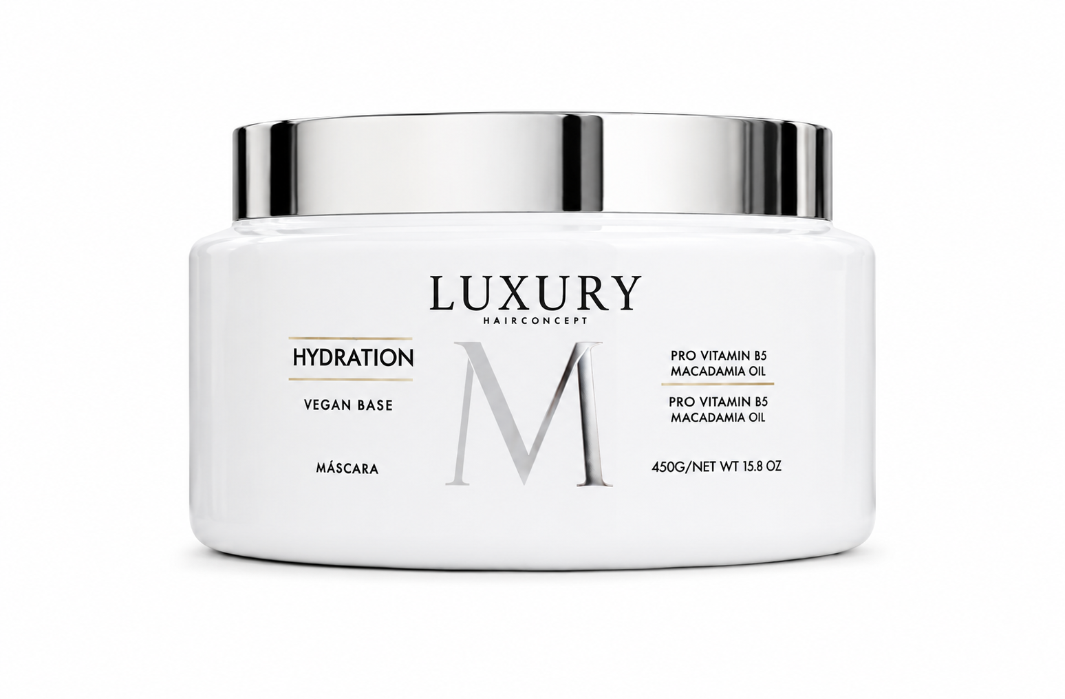 Luxury Hair Concept Hydration Mask – Vegan Maison Visage Mirra 450g / 15.8 oz