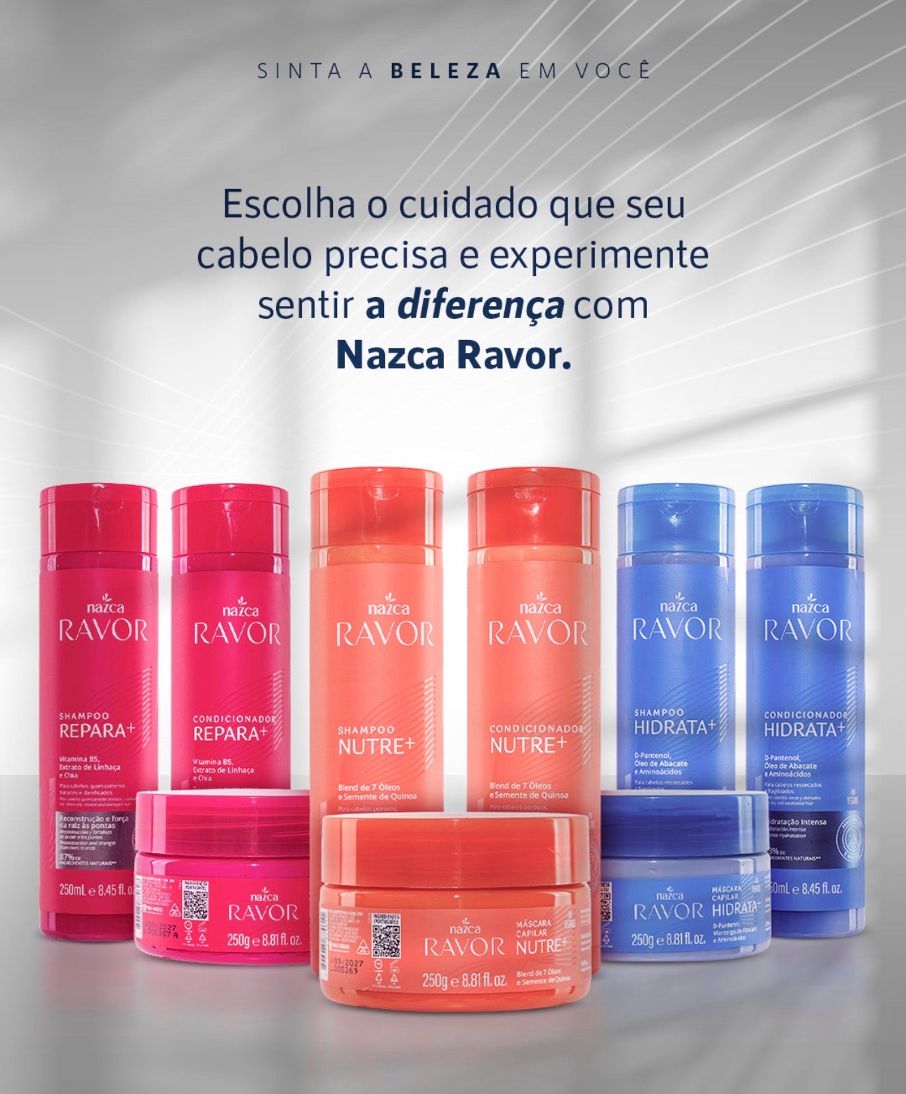 Nazca Ravor Nutre+ Hair Care Kit – Nourishing Shampoo, Conditioner & Hair Mask | Deep Hydration with 7 Oil Blend for Dry & Frizzy Hair