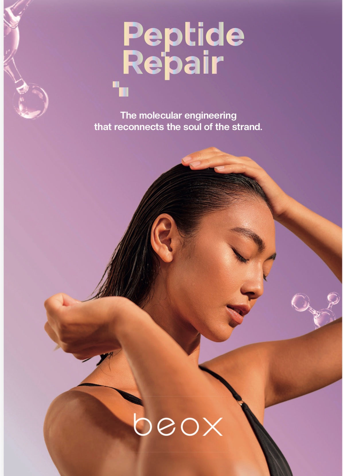 Beox Peptide Repair Molecular Hair Repair System for Damaged & Bleached Hair