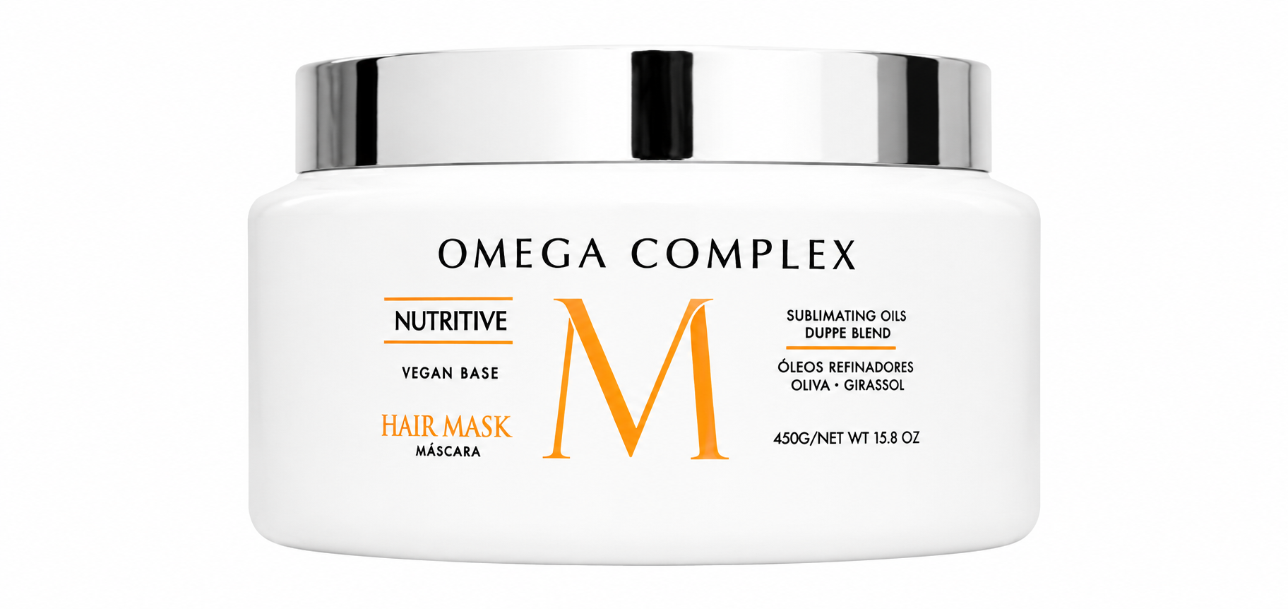 Omega Complex Nutritive Hair Mask – Vegan Maison Visage Mirra 450g / 15.8 oz