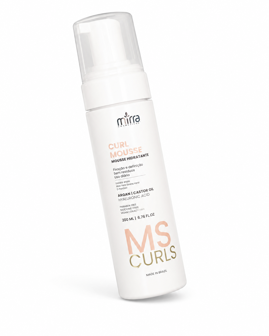 Mirra MS Curls Curl Mousse – Hydrating Curl Definition Foam 200ml