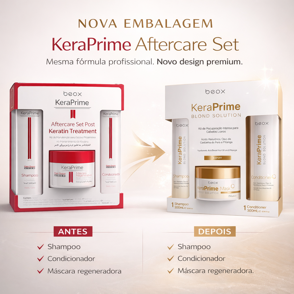 KeraPrime Kit Home Care - 300ml - BEOX (NEW PACK)