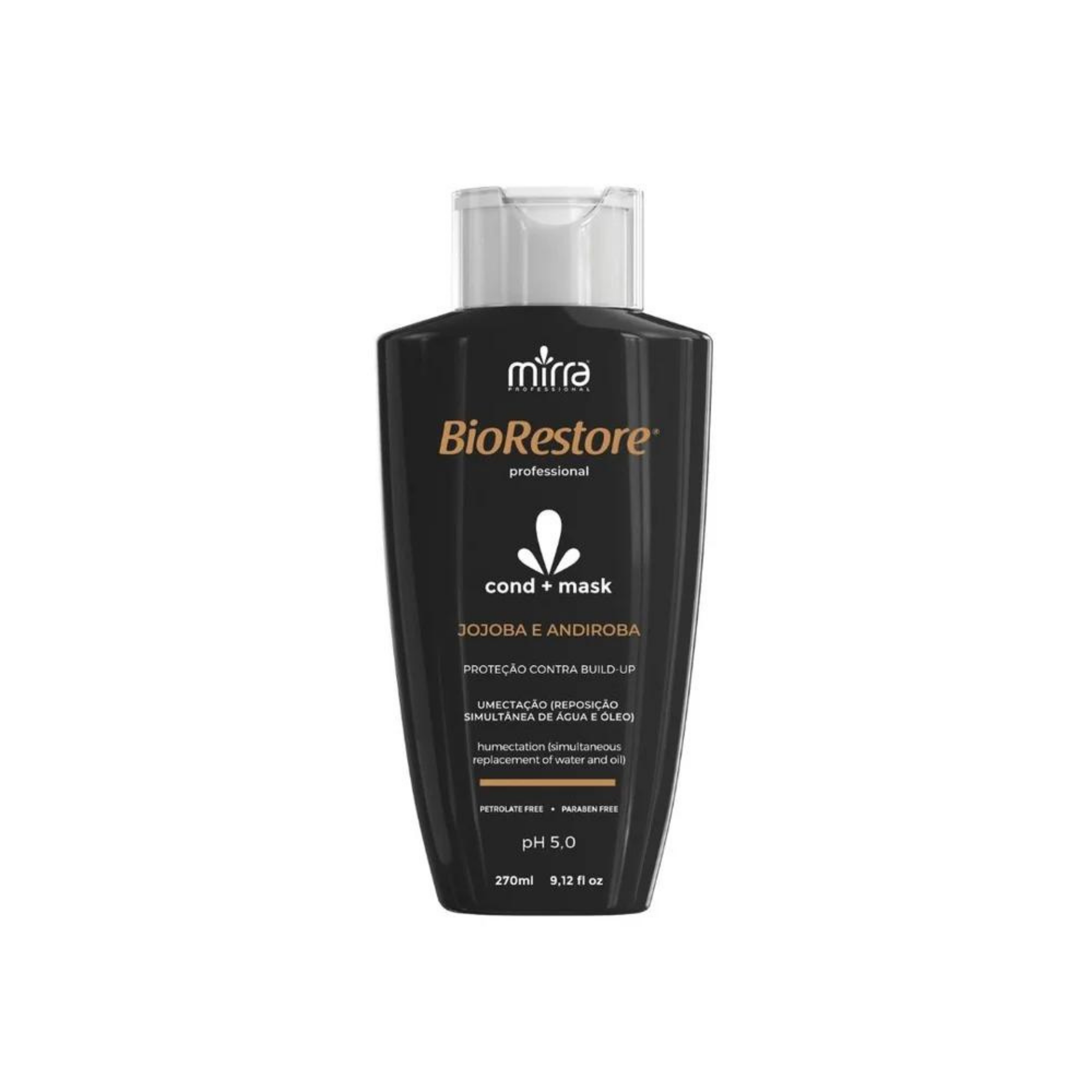 Conditioner Biorestore Build-up Jojoba + Andiroba - 270ml - Mirra