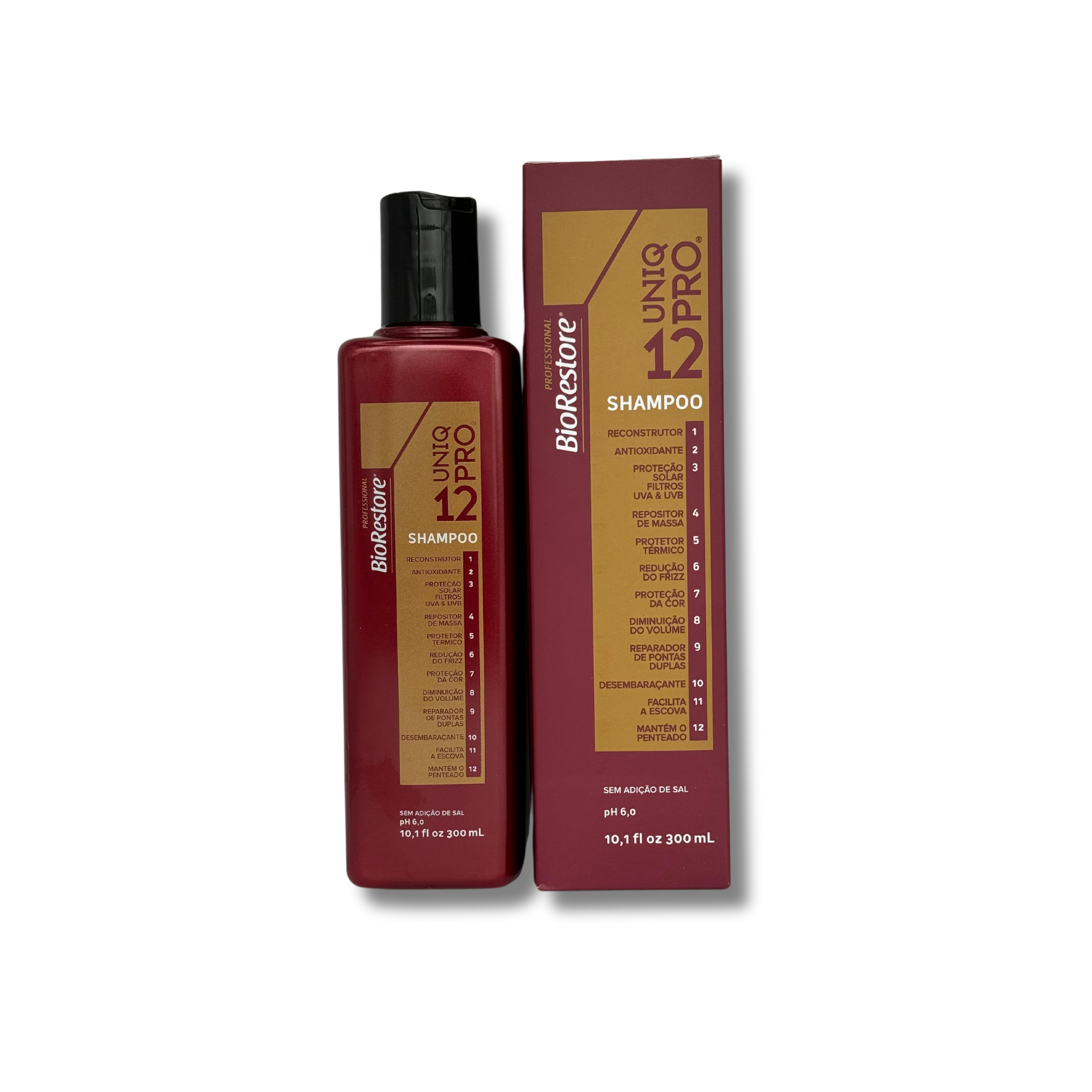 Shampoo UNIQ PRO - 300ml - Mirra