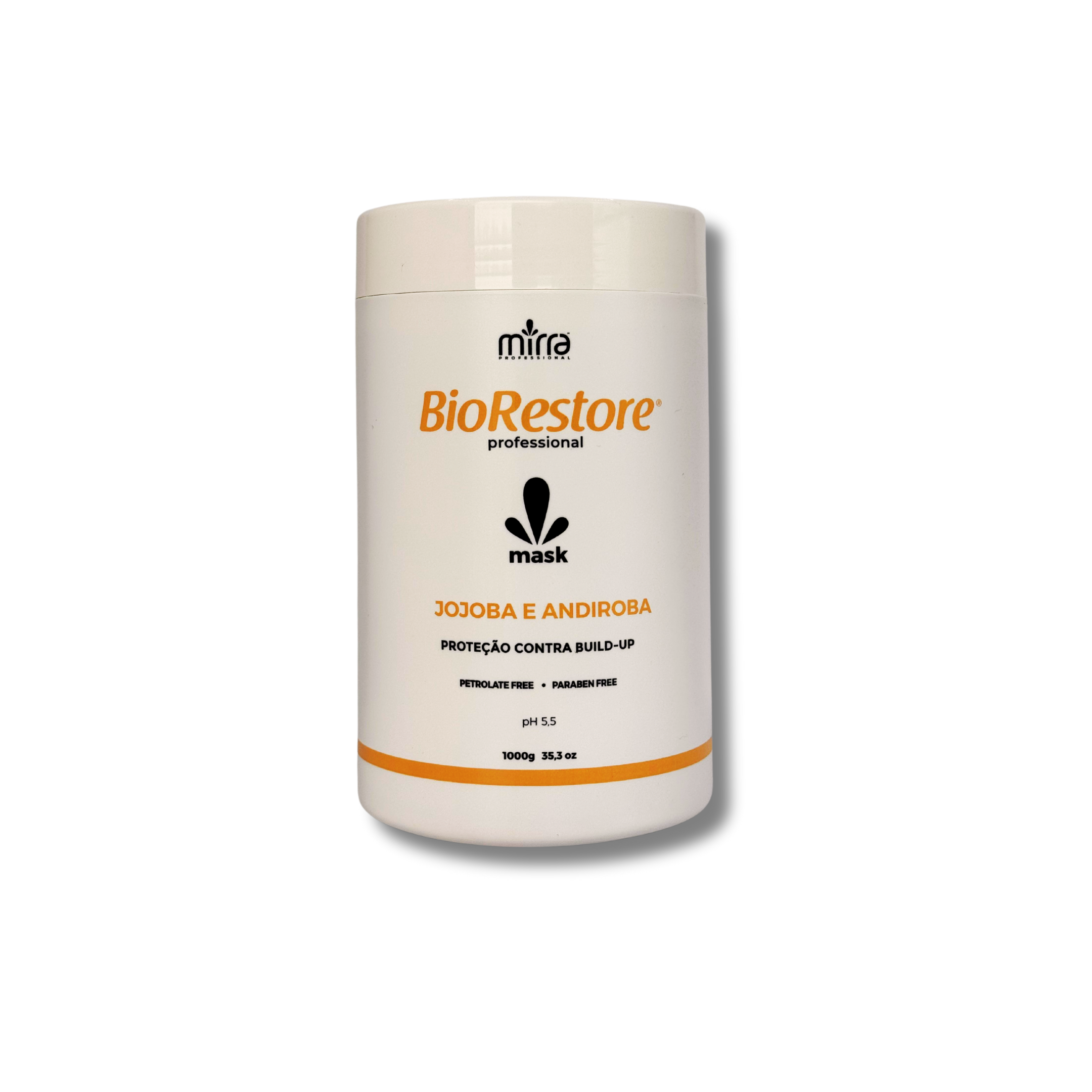 Mask Biorestore Build-up Jojoba + Andiroba 1000g - Mirra