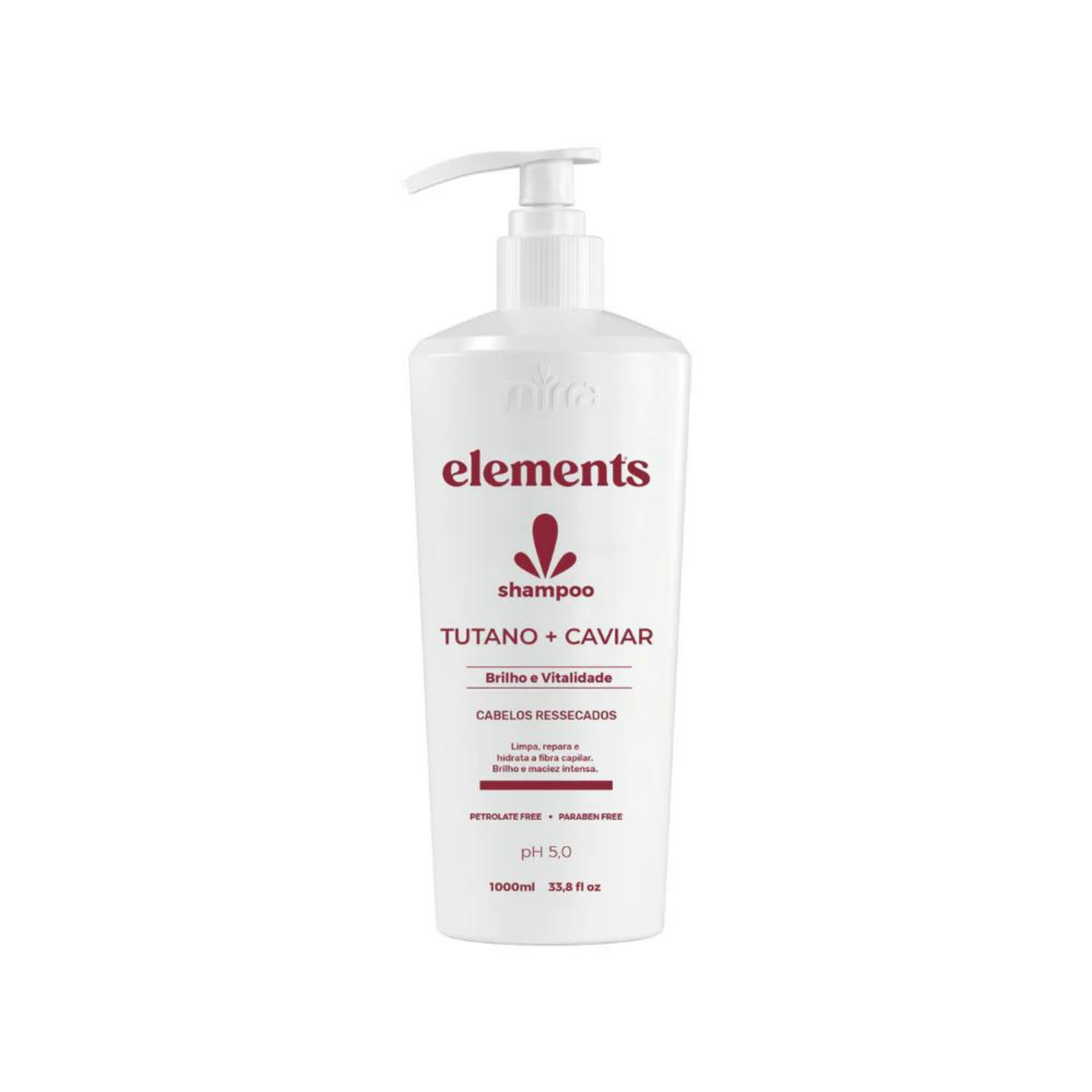 Shampoo Elements Tutano + Caviar - 1000ml - Mirra