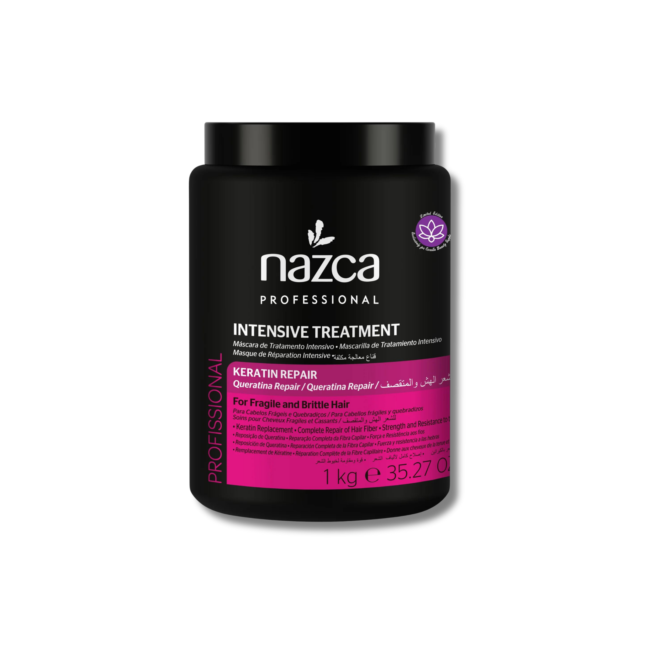 Mask Keratin Repair Treatment - 1kg - Nazca - Corolla Beauty Supply