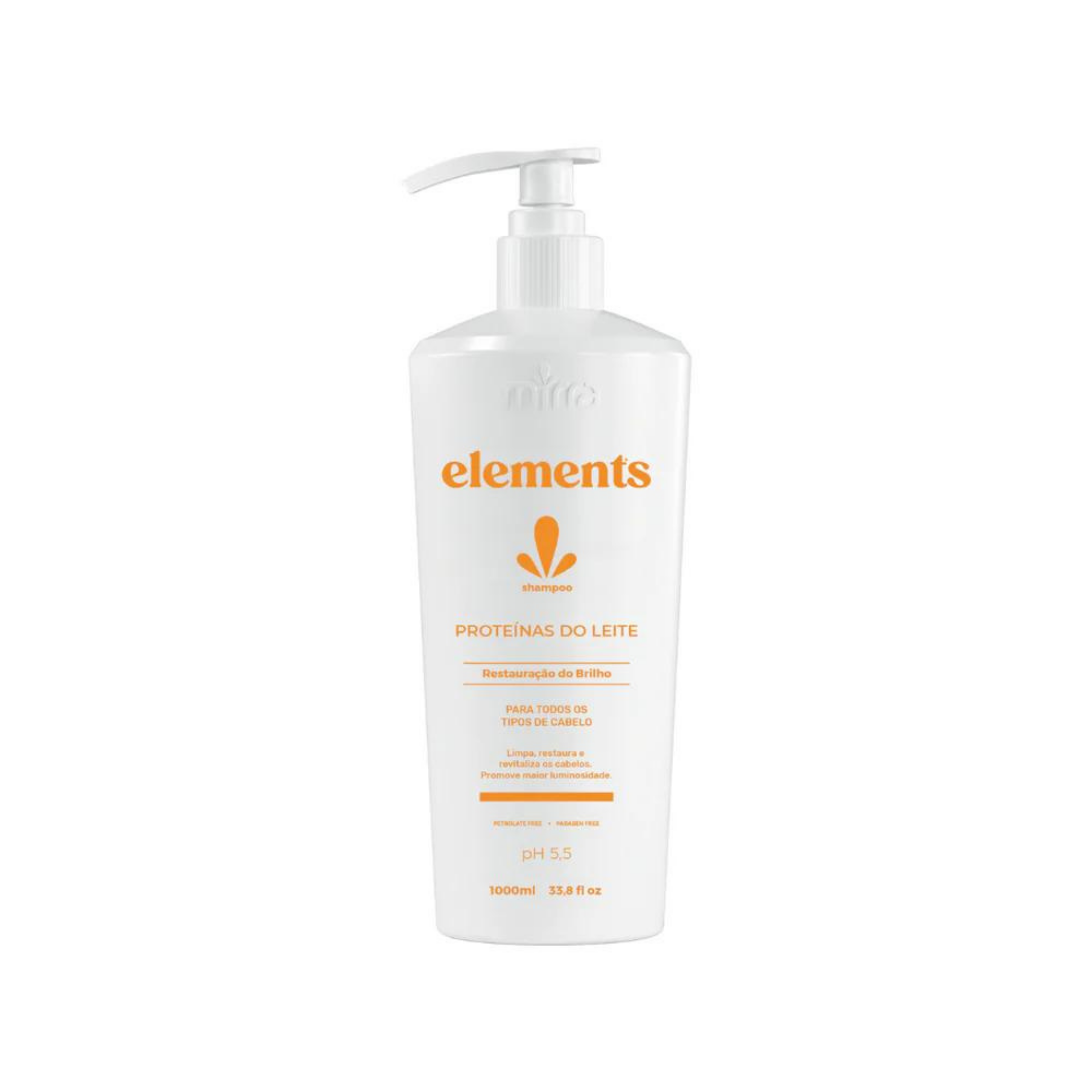 Shampoo Elements Proteína do Leite - 1000ml - Mirra
