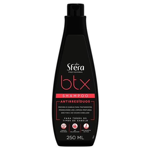 Shampoo BTX Anti-Residue - 250ml - NAZCA
