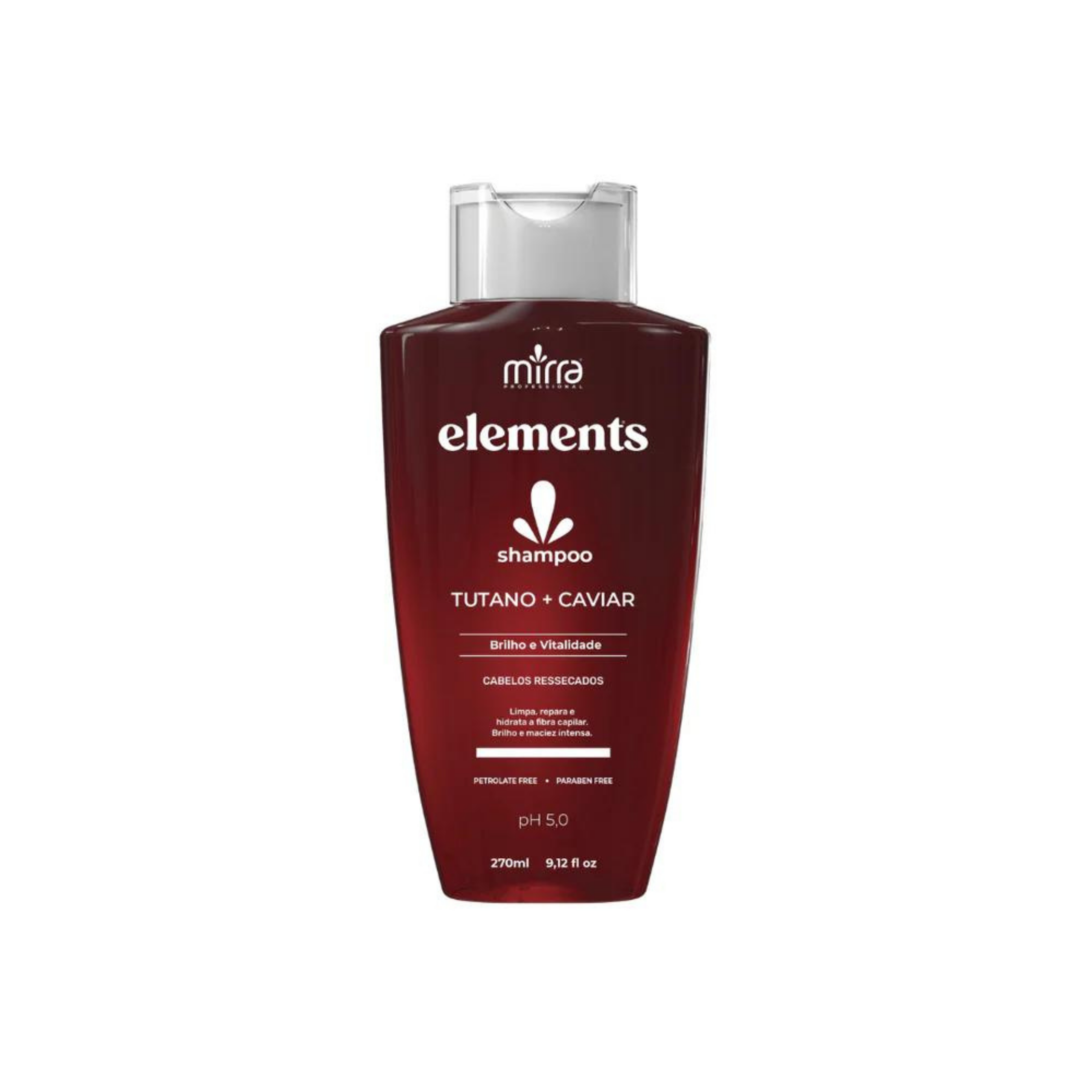 Shampoo Elements Tutano + Caviar - 270ml - Mirra