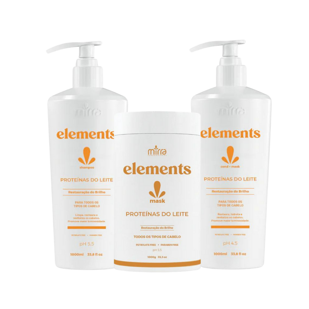 Kit Elements Proteína do Leite - 1L - Mirra
