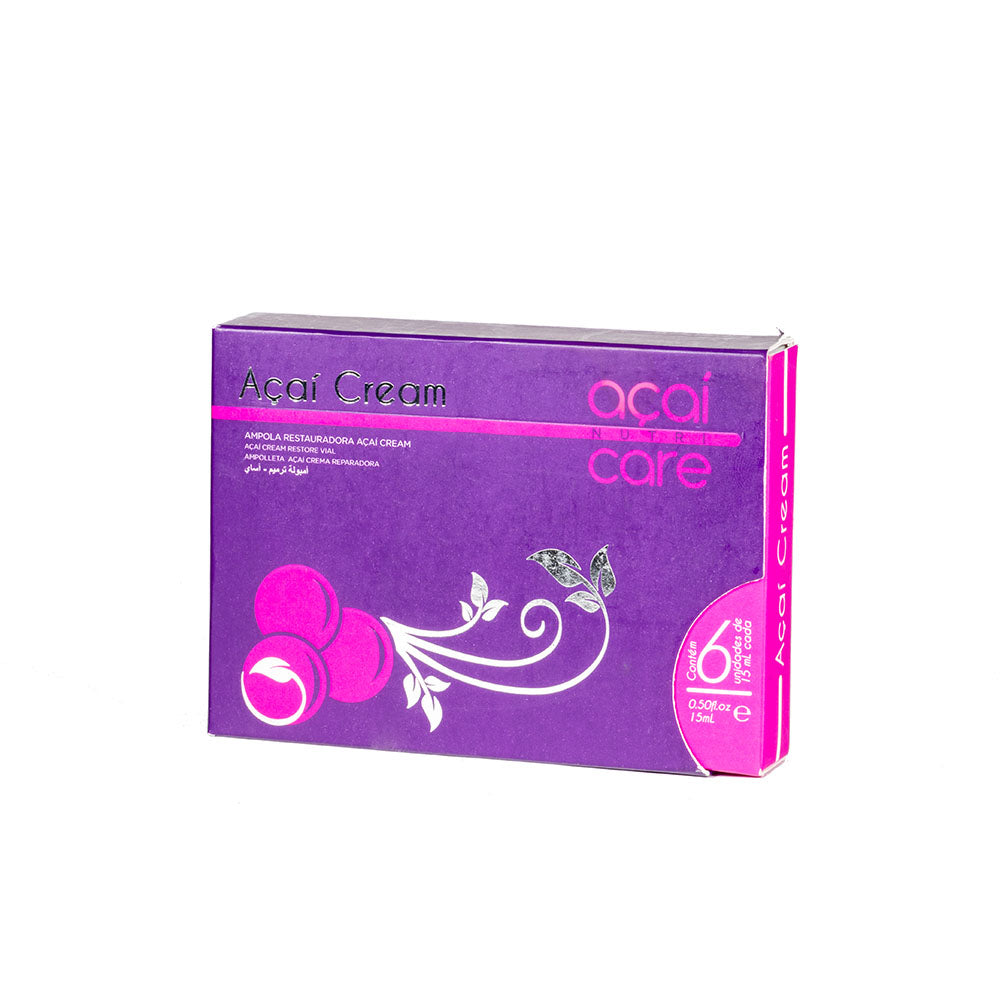 Açaí Cream ampola 6x15ml - BEOX