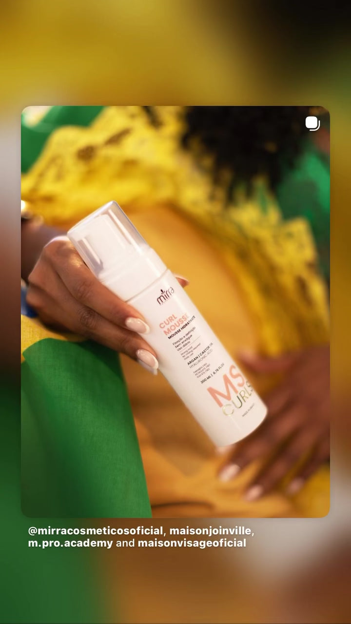 Mirra MS Curls Curl Mousse – Hydrating Curl Definition Foam 200ml